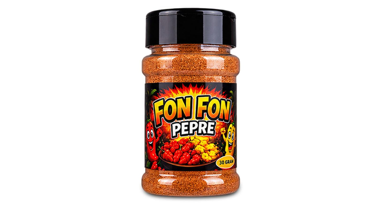 Fong Fong Pepre (Fon Fon Pepre) - Gemalen Surinaamse Pepers - 30 g
